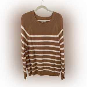 Loft Brown/ Cream Sweater